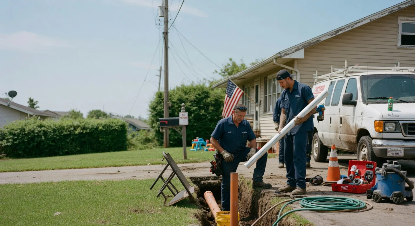 Clogged Drain Repair in Harrisville, PA